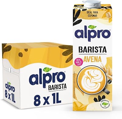 Barista Oat Vegetable Drink - Adequado para café - Pack de 8 x 1L