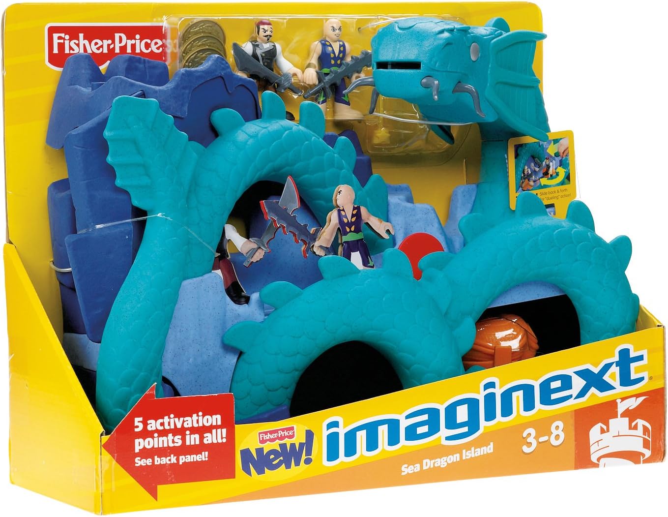 imaginext sea serpent