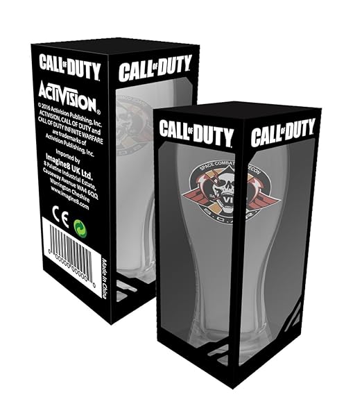 Call of Duty Weissbier Glas