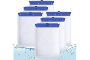 Kucbraly Large Aquarium Filter Cartridge for Tetra Whisper Bio-Bag Power Filters, Large Replacement Filter Cartridges for Tetra ReptoFilter Cartridges Aquariums