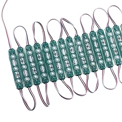REXTiN Super Bright 200pcs 3 LED Module Green 2835