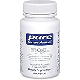 Pure Encapsulations SR-CoQ10 with PQQ - Heart Health Support* - Sustained Release Technology - Antioxidants Supplement - Gluten Free, Vegetarian & Non-GMO - 60 Capsules