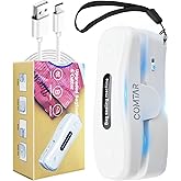 Mini Bag Sealer, USB-C Rechargeable Heat Sealer & Cutter, 2-in-1 Portable Chip Bag Sealer with Magnet, Resealer for Plastic B