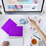 Switory 25 Pcs Poly Bubble Mailers A5 Padded Envelopes 15.2x22.9cm Purple view 7