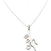 Sterling Silver Monkey Necklace – Handmade Animal Jewelry, Dainty Charm Gift for Her