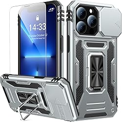 Goodon for iPhone 13 Pro Max Case with Sliding