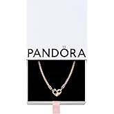 PANDORA Moments Studded Chain Necklace - Gift for Her - Stunning Women's Jewelry - With Gift Box