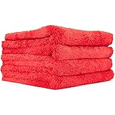 The Rag Company - Eagle Edgeless 500 - Professional Korean 70/30 Blend Super Plush Microfiber Detailing Towels, 500GSM, 16in 