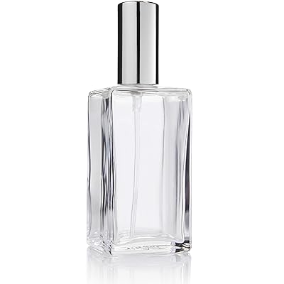 Clear Glass Bottle with Spray Pump and Cap 100 ml Kuwait Ubuy