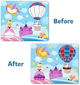 Skillmatics Dot It Sticker Art Unicorns Princesses 500+ Stickers Kit view 5