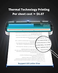 JADENS Wireless Portable Printer - Supports
