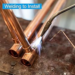 PATIKIL 3/4 Inch ID Tee Copper Fitting, 1 Pack 3
