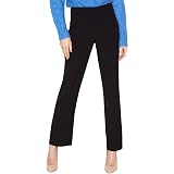Black Straight Leg Trousers 