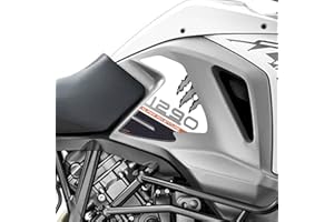 labelbike - 3D Stickers Motorbike Tank Side Protections Compatible with KTM 1290 Super Adventure