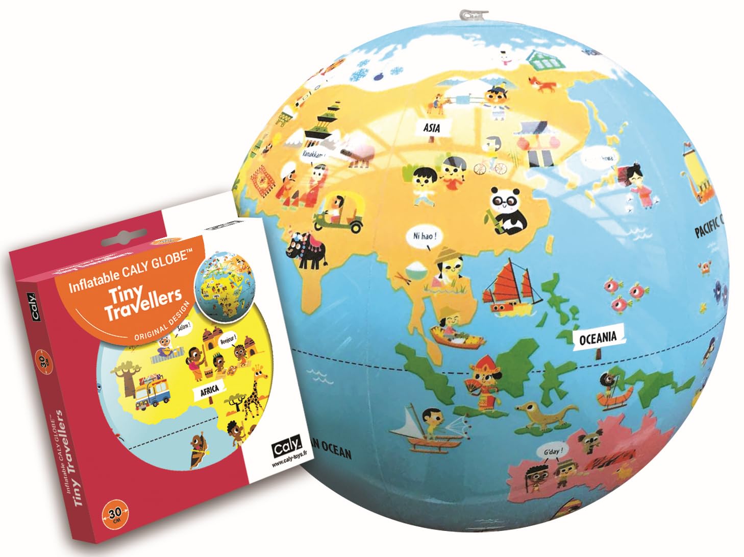 Little Traveller Classic 30cm inflatable globe