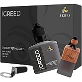 Creed Gift Set with Refill Bottle | Perfume Inspired Car Fragrances | Strong Car Freshener with Odour Eliminator Technology |