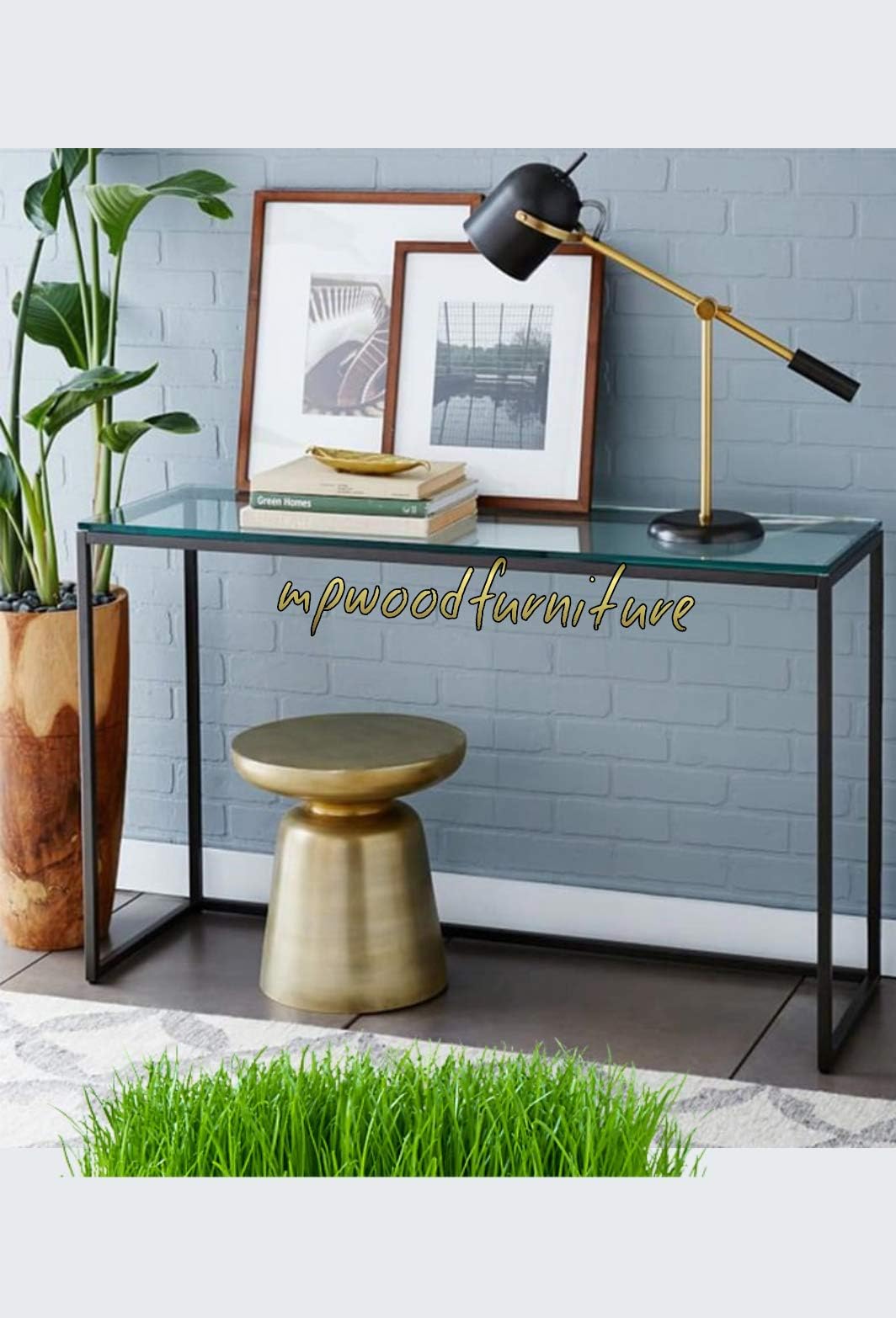 Mp Wood Furniture Sheesham Solid Wood Tania Console Table
