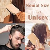 Sosoon Boar Bristle Hair Brush Set with Travel Mini Brush Gift Box Red view 4
