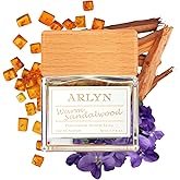 ARLYN Warm Sandalwood Eau De Parfum Inspired by San.t.al 33, Long-Lasting Perfume for Men and Women, Vegan & Eco-Conscious with Clean Ingredients, Woody, Cedar, Leather, Amber - 50ml / 1.7 oz