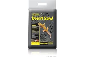 Exo Terra Desert Sand - Black - 10 lb (4.5 kg)