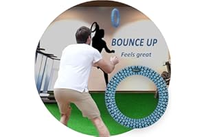 Litupic Bouncy Sports Hoops Hand Eye Coordination Training Tool Sports Equipment Reaction Speed Training Tool for Improving Agility & Reflex Skills Easy to Catch and Throw Great for Family