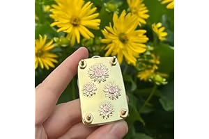Tqgok Mini Flower Pressing Kit Micro Flower Press Metal Flowers Press Kit for Arts and Crafts Lovers Plant Lover Gifts