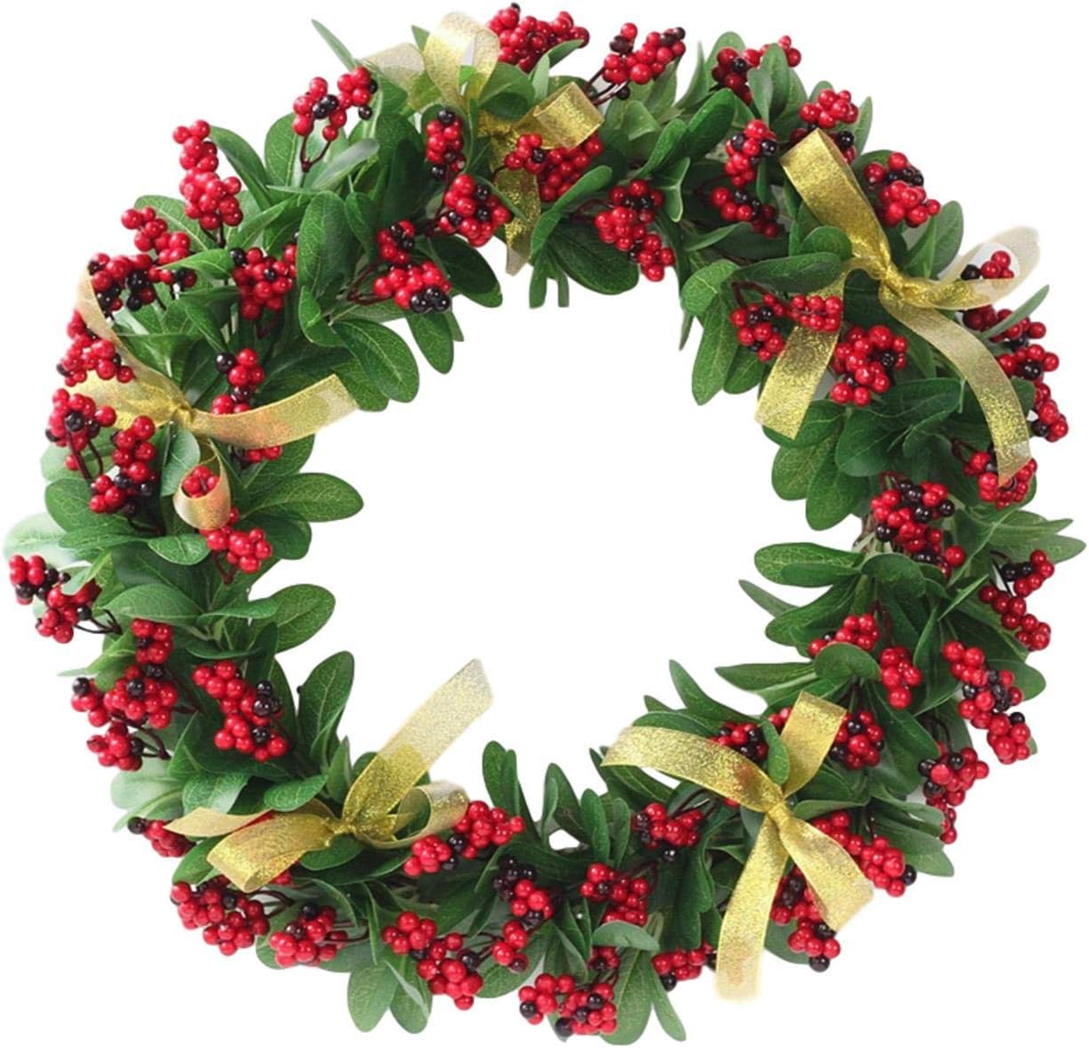 Amazon.de: Biggystar Künstliche Kränze Haustür Dekoration Kranz