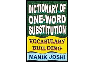 Dictionary of One-word Substitution: Vocabulary Building