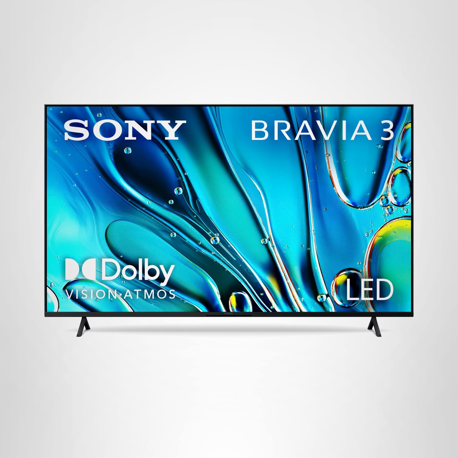 Sony 55-Inch 4K Ultra HD BRAVIA 3 LED Smart TV with Google TV, LED Flat Screen, Dolby Vision HDR, Google TV, Exclusive PS5 Features, (K-55S30)