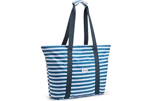 G4Free Beach Bag, Waterproof Beach Bags for Women, Personalized Strap Tote Bag for Women Birthday Gifts