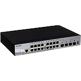 ディーリンクジャパン 16ポート 10/100/1000BASE-T+10G SFP+×2+SFP×2 ギガビットWebスマートL2 Proスイッ DGS-1510-20