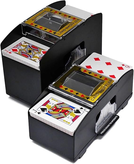 Difcuy Electronic 4/6 Decks Playing Card Shuffler