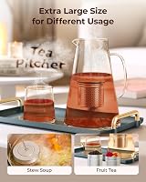 Reinmoson 304 Stainless Steel Extra Large Tea Strainer 3.0"x3.2" 2 Pack view 2