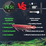 QZQ Digital Wireless Aquarium Thermometer LED Display 0–60°C ±1°C view 5