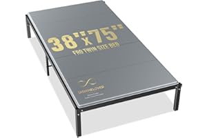 JASMINELOVER Bunkie Board Twin Size 38"x75" Bed Boards for Under Mattress - Heavy Duty Reinforced Wood Support Board with Anti-Sag Design, Fits Metal Frames/Platform Beds/Sleeper Sofas