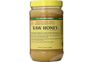 YS BEE FARMS YS Eco Bee Farms RAW HONEY - Raw, Unfiltered, Unpasteurized - Kosher 3lbs