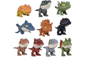 BERRY PRESIDENT Biting Fingers Dinosaurs Puppets, Jurassic World Dinosaur Toys, Dinosaurs Action Figures Collectibles for 3 4 5 6 7 8 Boys Kids