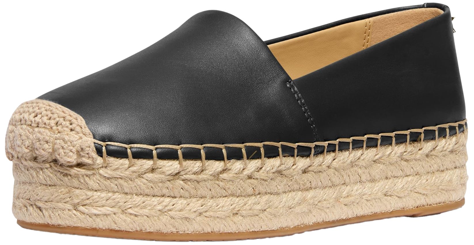 Michael Kors Women’s Lynn Espadrille, Black, 7.5