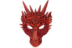 Himine Cosplay Mask Dragon's Head Mask for Festival Party Halloween