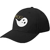 Anragon Halloween Hat Ghost Hat for Women Boo Hat Adjustable Baseball Cap
