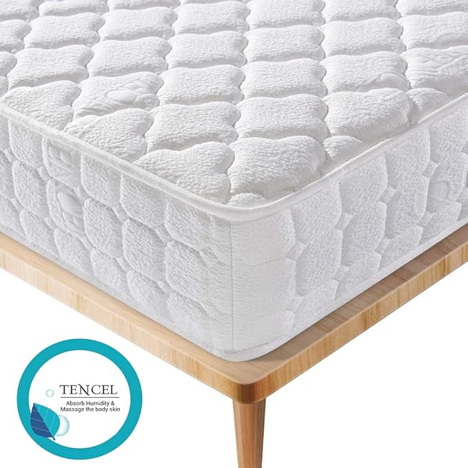 Lv. life 6FT Super King Tencel Fabric Mattress Pocket Sprung Mattress