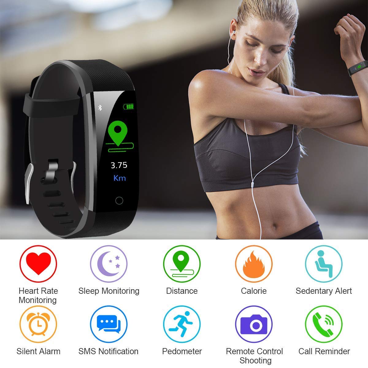 Robesty (5) (Negro-7): Amazon.es: Relojes