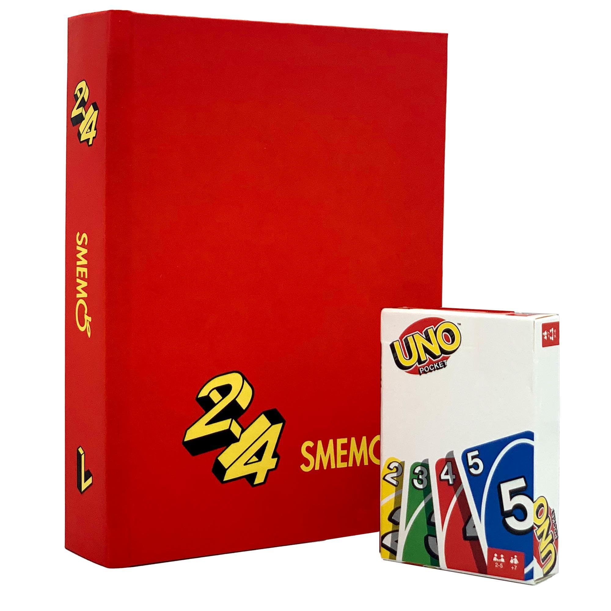 Smemoranda UNO Special Edition School Diary 2023-2024, 16 Months, September 23 - December 24, School Diary with Planner and Sticker, Hardcover, Size 13 x 17.8 cm, Cards of One Included