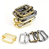 CooBigo 25 Pack Tri Glide Slide Buckle 3/4 Inch