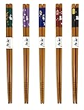 JapanBargain 3645, Bamboo Chopsticks Reusable