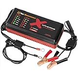 Pulsetech Xtreme Auto Charger, Black/Red