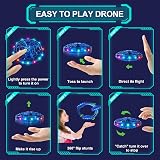 ETPlanet Hand Operated Flying Toy Drone for Kids 360° Gesture LED Lights view 2