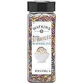 Watkins Rainbow Decorating Sprinkles, No Artificial Dyes, Perfect for Ice Cream and More, 9.3oz