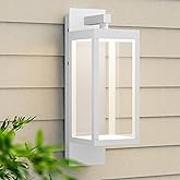 Inowel Outdoor Wall Light Fixtures, Outdoor Light Fixtures Wall Mount, Wall Sconce Lighting with Led Bulbs, Anti-Rust Modern 