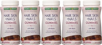 Amazon Com Natures Bounty Optimal Solutions Hair Skin And Nails